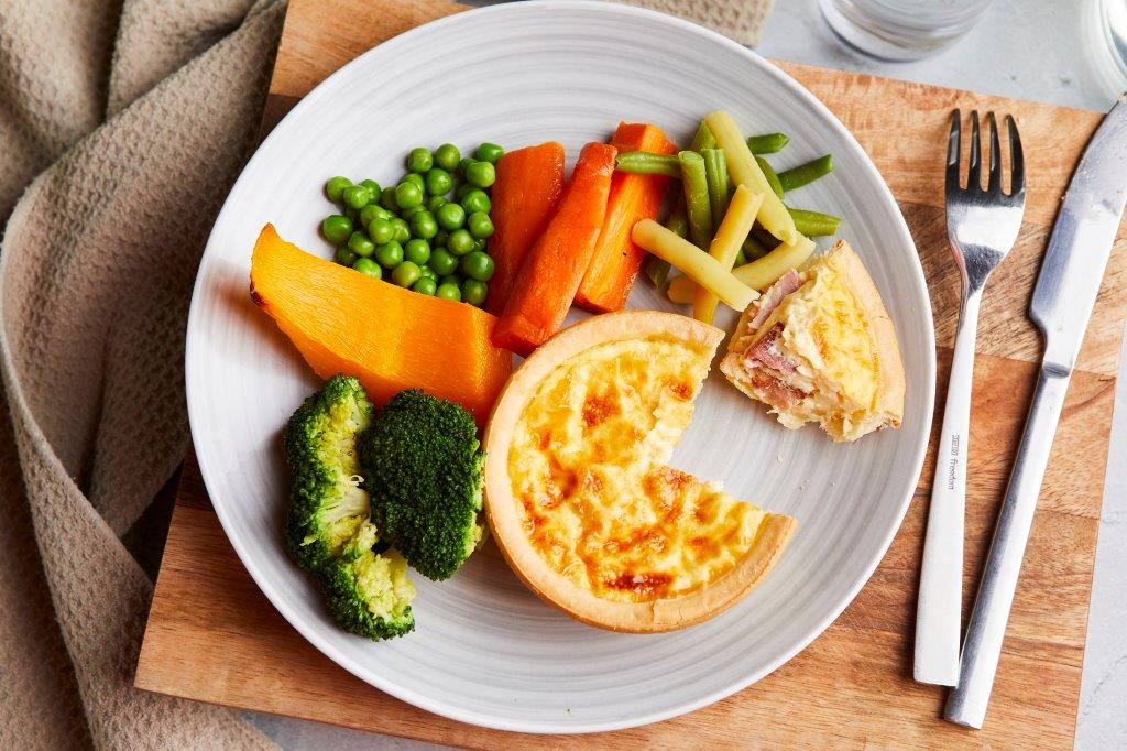Bacon and Egg Quiche