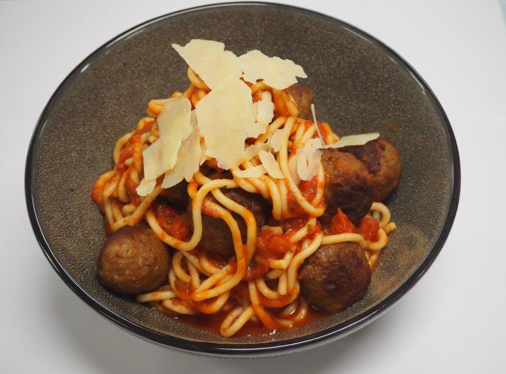 Spaghetti and Meatballs